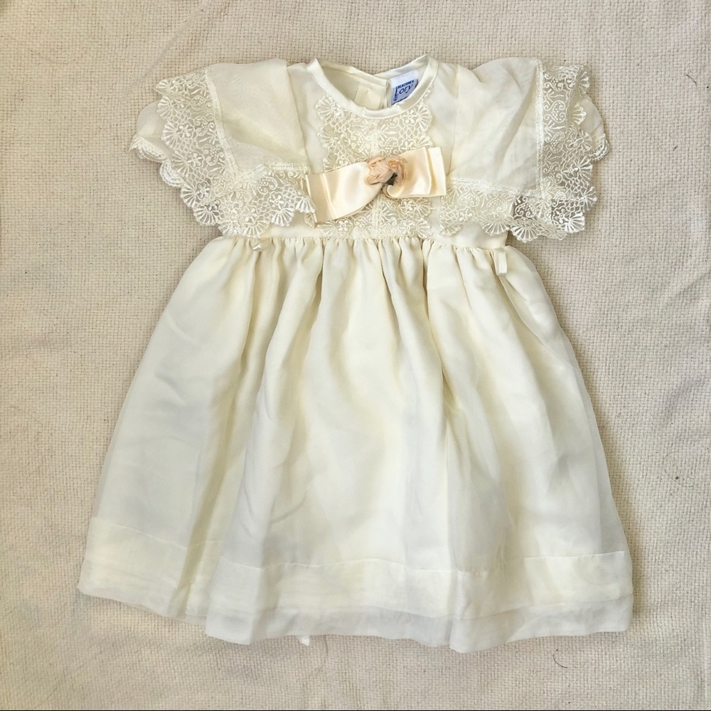 Vintage children’s lace dress
